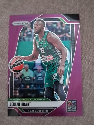 Panini Prizm Euroleague 2025 Jerian Grant card new