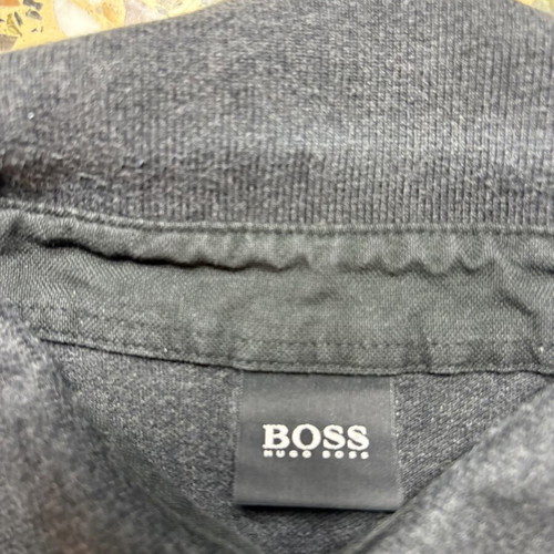 Hugo Boss long-sleeve T-shirt like new, size M-L, black