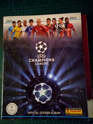 Sticker albums Champions League and World Cup 2010 collectible