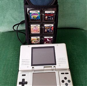 Nintendo DS ΚΟΝΣΟΛΑ +6 Games + ΘΗΚΗ