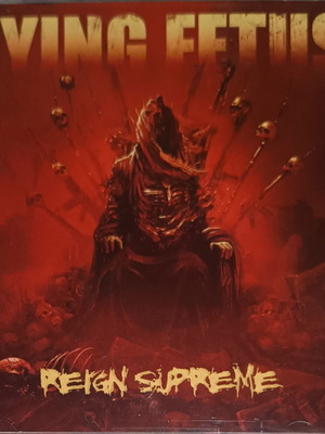 Dying Fetus Reign Supreme CD like new, brutal death metal