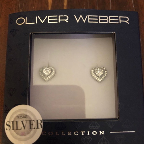 Silver earrings new