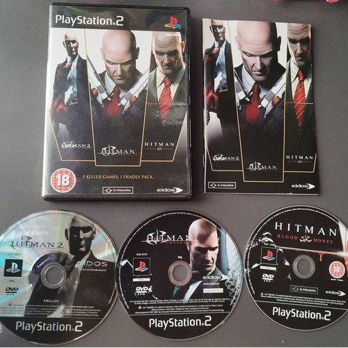 Playstation 2 Hitman The Triple Hit Pack used