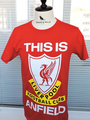 Liverpool FC This Is Anfield football fan t-shirt like new, size M