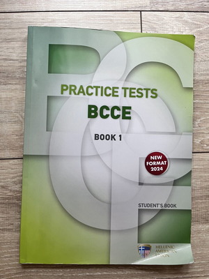 Practice Tests BCCE Βιβλίο 1 προετοιμασία για εξετάσεις στα αγγλικά