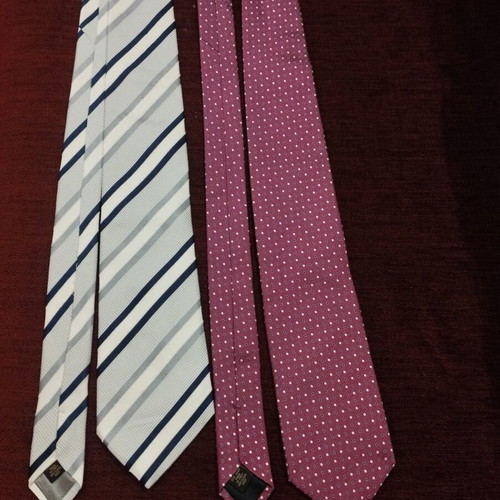 Corneliani silk ties set of 2 like new