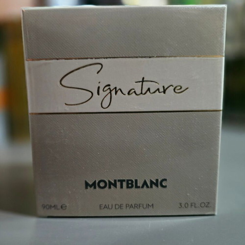 Montblanc Signature perfume new, 90 ml