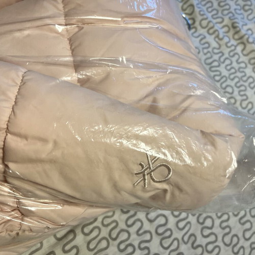 Benetton winter jacket for girls 13-14 years, dusty pink