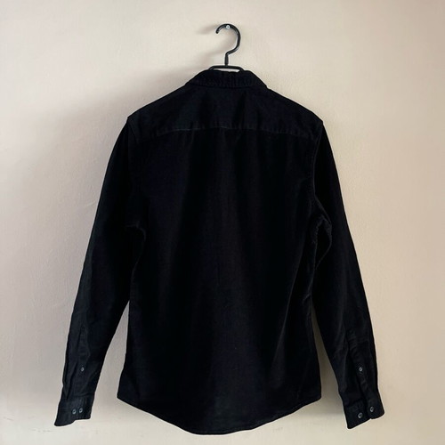 ASOS Skinny Fit Black Denim Shirt, Men's M
