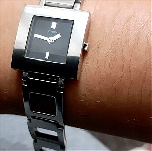 Citizen vintage ατσάλινο σπάνιο συλλεκτικό γυναικείο ρολόι χειρός