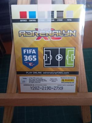 Panini FIFA 365 Adrenalyn XL 2019 Edinson Cavani Paris Saint-Germain κάρτα σαν καινούργια