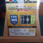 Panini FIFA 365 Adrenalyn XL 2019 Edinson Cavani Paris Saint-Germain κάρτα σαν καινούργια