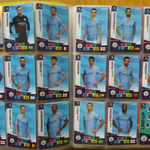 Premier League 2020-2021 Adrenalyn XL album with 425/468 cards like new