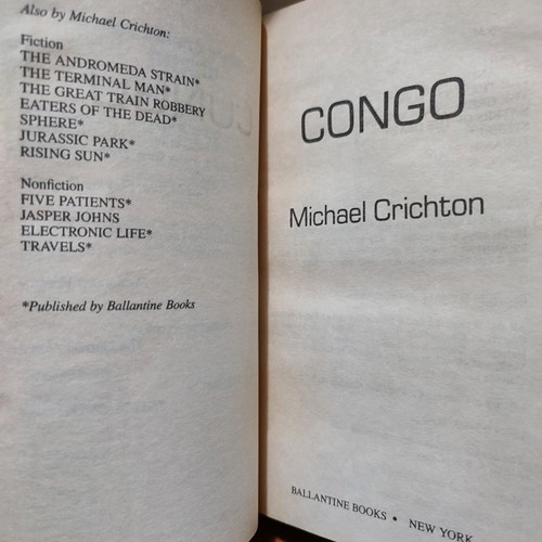 Congo book used in English