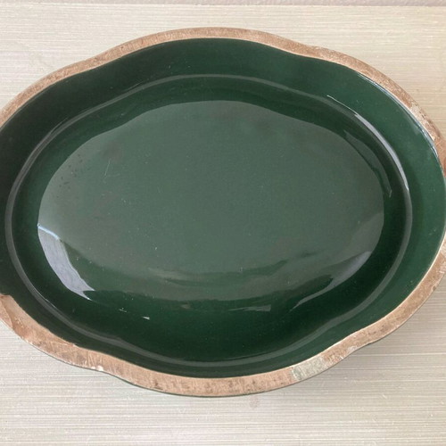 Ceramic Cutty Sark whisky promotional ashtray used