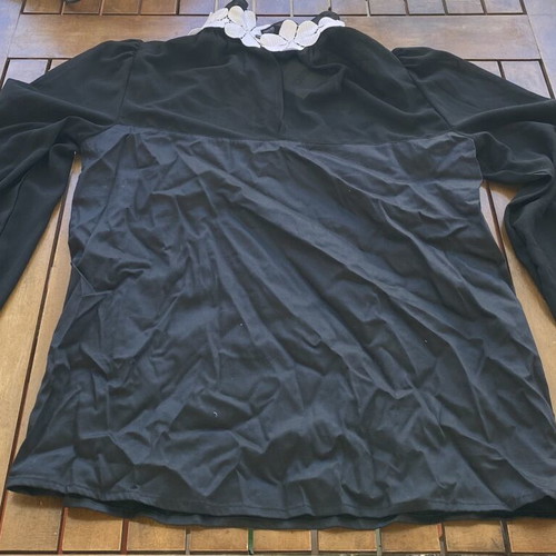 Nara Camicie women's shirt new, black and white, size M