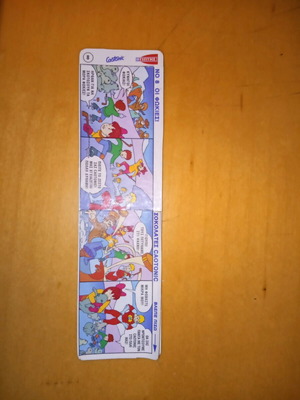 vintage caotonic card from the 90s