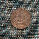 British coin used