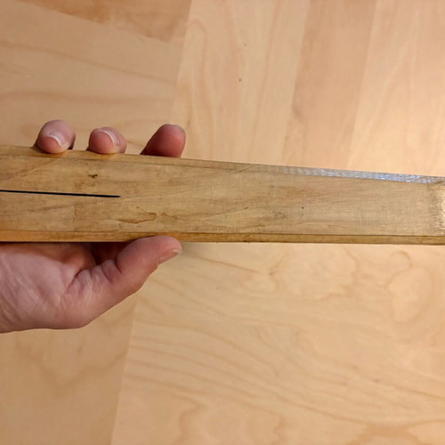 Traditional Wooden Double Flute Davul used, ethnic music instrument