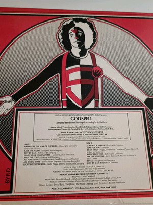 Godspell vinyl record used, very good condition