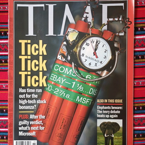 Time magazine used, issue 17/4/2000, 72 pages
