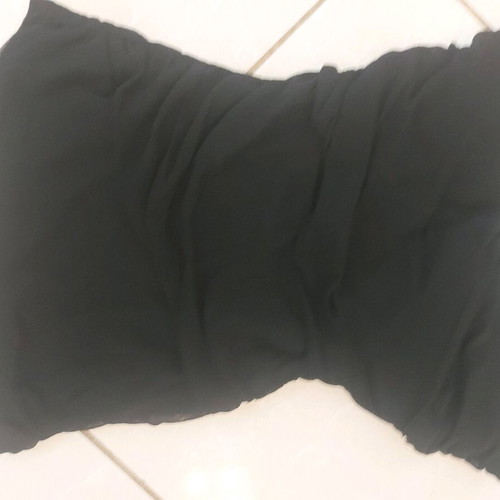 Strapless evening blouse unused, size M, black