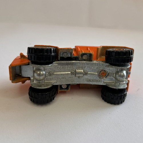 Hot Wheels 1983 Oshkosh Snow Plow used