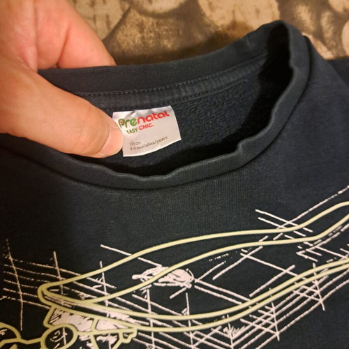 Prenatal sweatshirt used, skateboard print, size 134 cm (8-9 years)