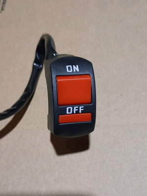 Universal ON/OFF switch with cable new for motorcycles and ATVs