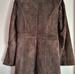 Leather suede jacket used, size L