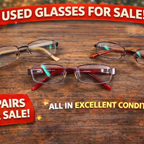 Glasses in like new condition