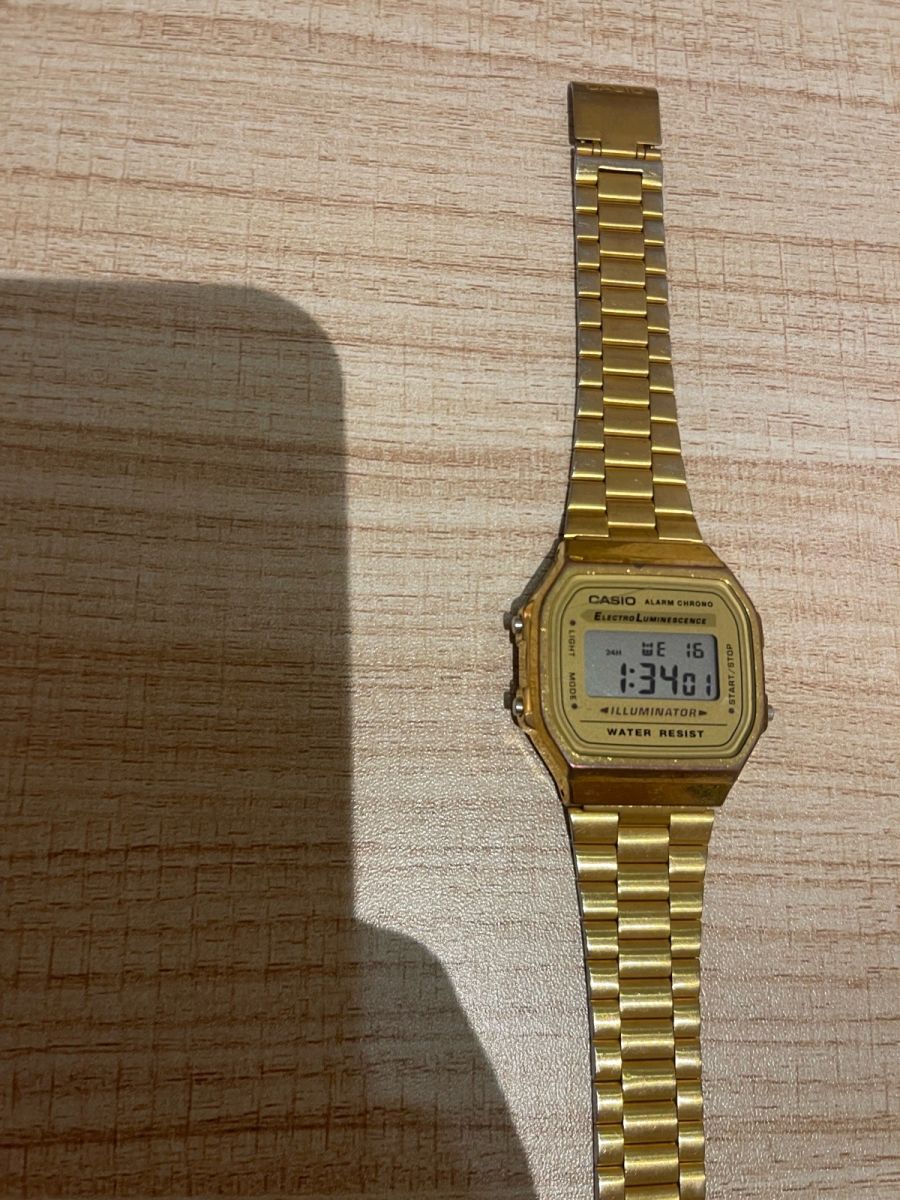 Casio best sale gold vintage