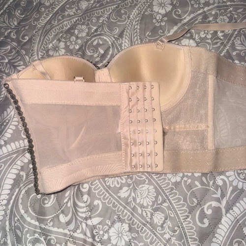 Sexy nude corset Gold Glow new, size S