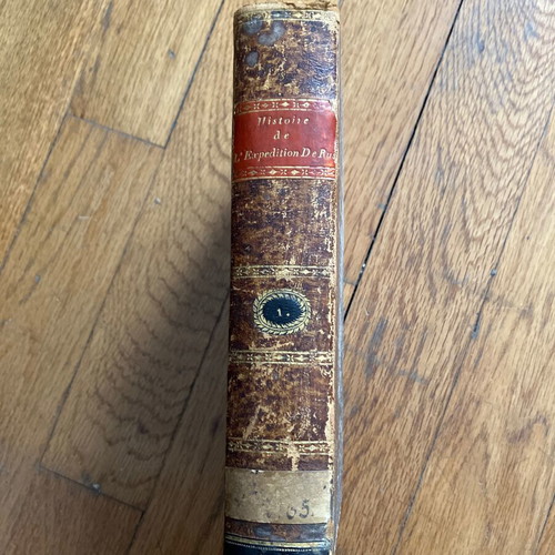 Historie de l’expedition de Russie 1823 used French history book volume 1