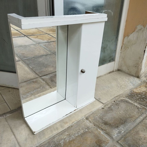 Bathroom cabinet mirror used 48.50x15x60.50 cm