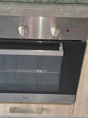 Whirlpool built-in electric oven with furniture set