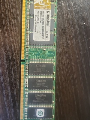 Kingston ValueRAM 512MB DDR 400MHz used memory module