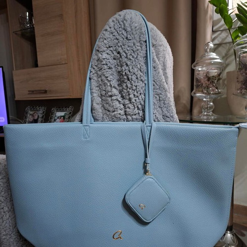 Axel shoulder bag new turquoise with small pouch