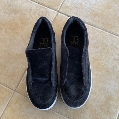 Velvet Sneakers Jeffrey Campbell JC Play used, black