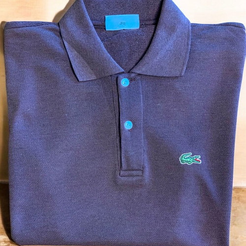 Vintage Lacoste Chemise Polo Made in France M Brown like new
