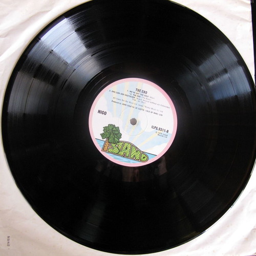 Nico The End 1974 LP vinyl like new, rock
