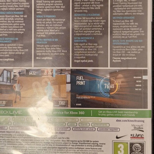 Xbox Kinect Training game like new