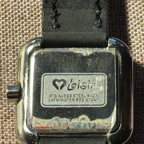 Loisir women’s watch with new genuine leather strap, like new