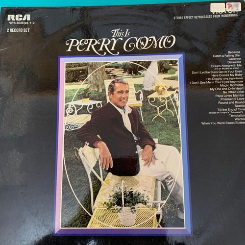 This Is Perry Como double vinyl used