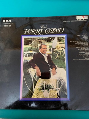 This Is Perry Como double vinyl used