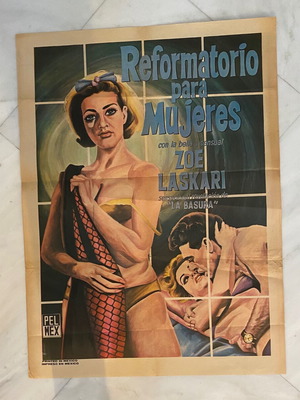 Authentic Mexican Poster "Stefania" used (1966)