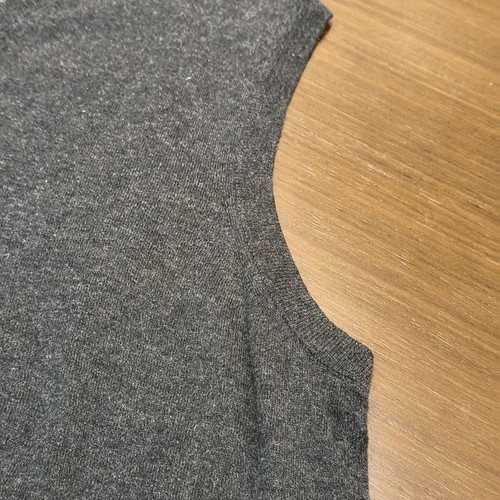 Tommy Hilfiger cotton cashmere sweater vest grey medium like new