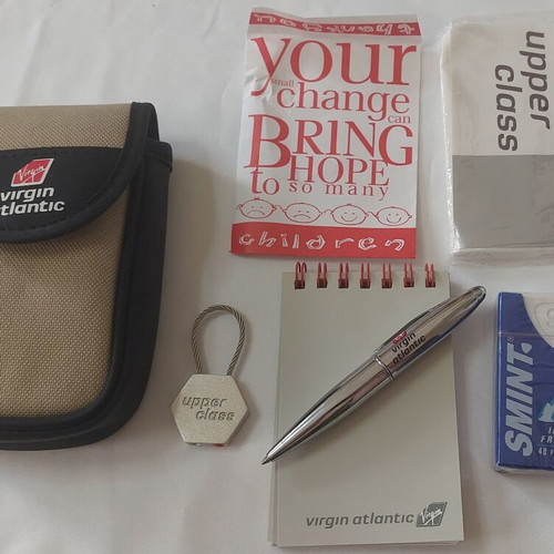 Virgin Atlantic Upper Class passenger set like new