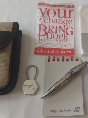 Virgin Atlantic Upper Class passenger set like new