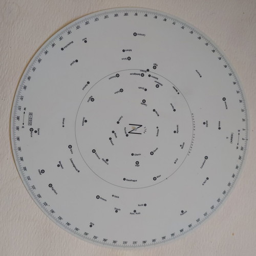 Star Finder 2102-D vintage celestial navigation instrument